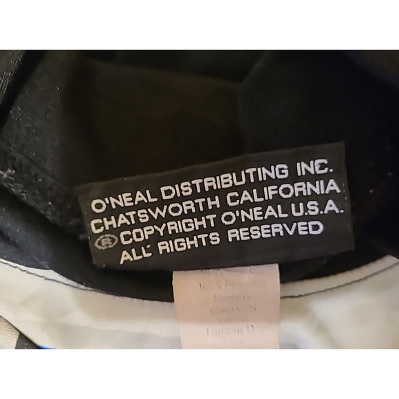 Vintage O’Neal Racing Elements Shirt Made in USA Men’s Motocross All Over Print - Picture 7 of 8